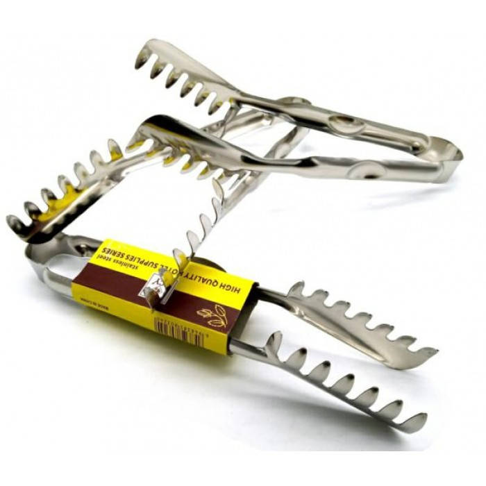 Щипцы для спагетти большие 24 см (нержавейка)
Щипцы для спагетти большие 24 см (нержавейка)