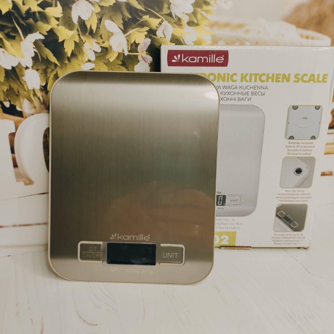 Весы кухонные Kamille 7102
Весы кухонные Kamille 7102