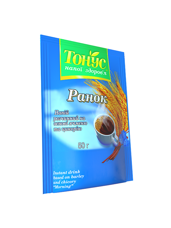 Напій розчинний «Ранок» 50 г
Напій розчинний «Ранок» 50 г