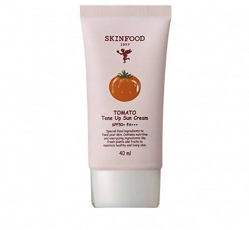 Осветляющий солнцезащитный крем с экстрактом томата SKINFOOD Tomato Tone up Sun cream SPF50+PA+++ 40 мл
Осветляющий солнцезащитный крем с экстрактом томата SKINFOOD Tomato Tone up Sun cream SPF50+PA+++ 40 мл
