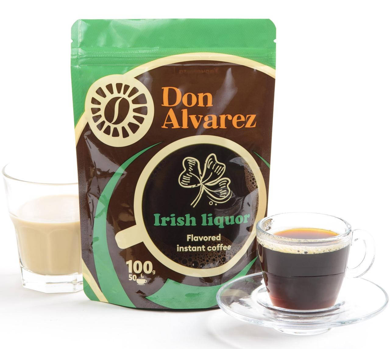 Кофе растворимый с ароматом Ирландский ликер 100 г сублимированный 
Кофе растворимый с ароматом Ирландский ликер 100 г сублимированный