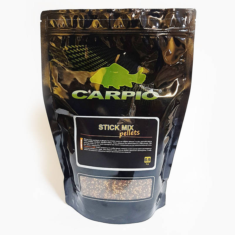 Микро пеллетс Carpio STICK MIX 900г
Микро пеллетс Carpio STICK MIX 900г