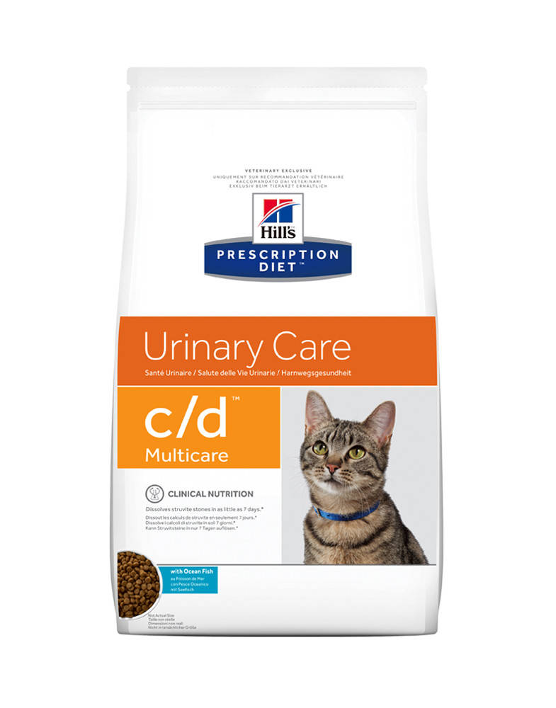 Hill's Prescription Diet Feline c/d Multicare Urinary Care корм для кошек с океанической рыбой 1.5 кг
Hill's Prescription Diet Feline c/d Multicare Urinary Care корм для кошек с океанической рыбой 1.5 кг