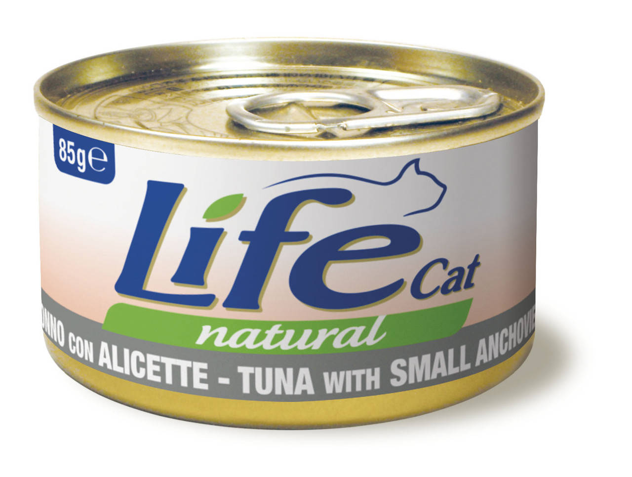 Консерва для кошек класса холистик LifeCat with small anchovies 85g, ЛайфКет 85гр Тунец с анчоусами
Консерва для кошек класса холистик LifeCat with small anchovies 85g, ЛайфКет 85гр Тунец с анчоусами