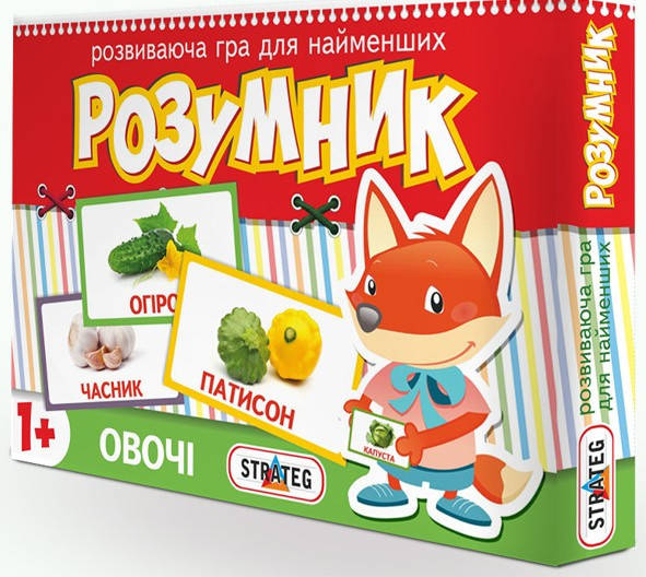 Развивающая игра РОЗУМНИК для самых маленьких Умник овощи, Мир Лео, 416, 004387, Разные цвета
Развивающая игра РОЗУМНИК для самых маленьких Умник овощи, Мир Лео, 416, 004387, Разные цвета