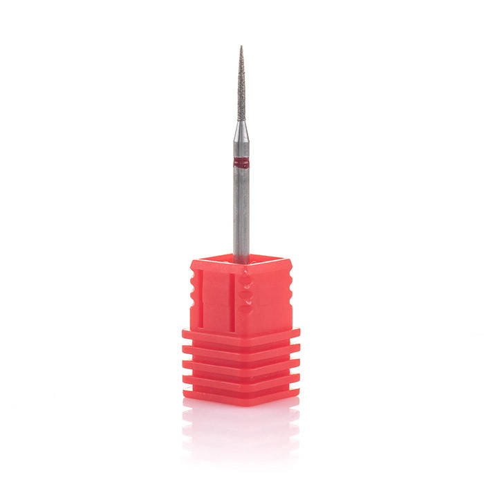 Фреза алмазная Nail Drill "Цилиндр, тонкий стрельчатый конец" - 250 012R диаметр 1,2 мм (красная насечка)
Фреза алмазная Nail Drill "Цилиндр, тонкий стрельчатый конец" - 250 012R диаметр 1,2 мм (красная насечка)