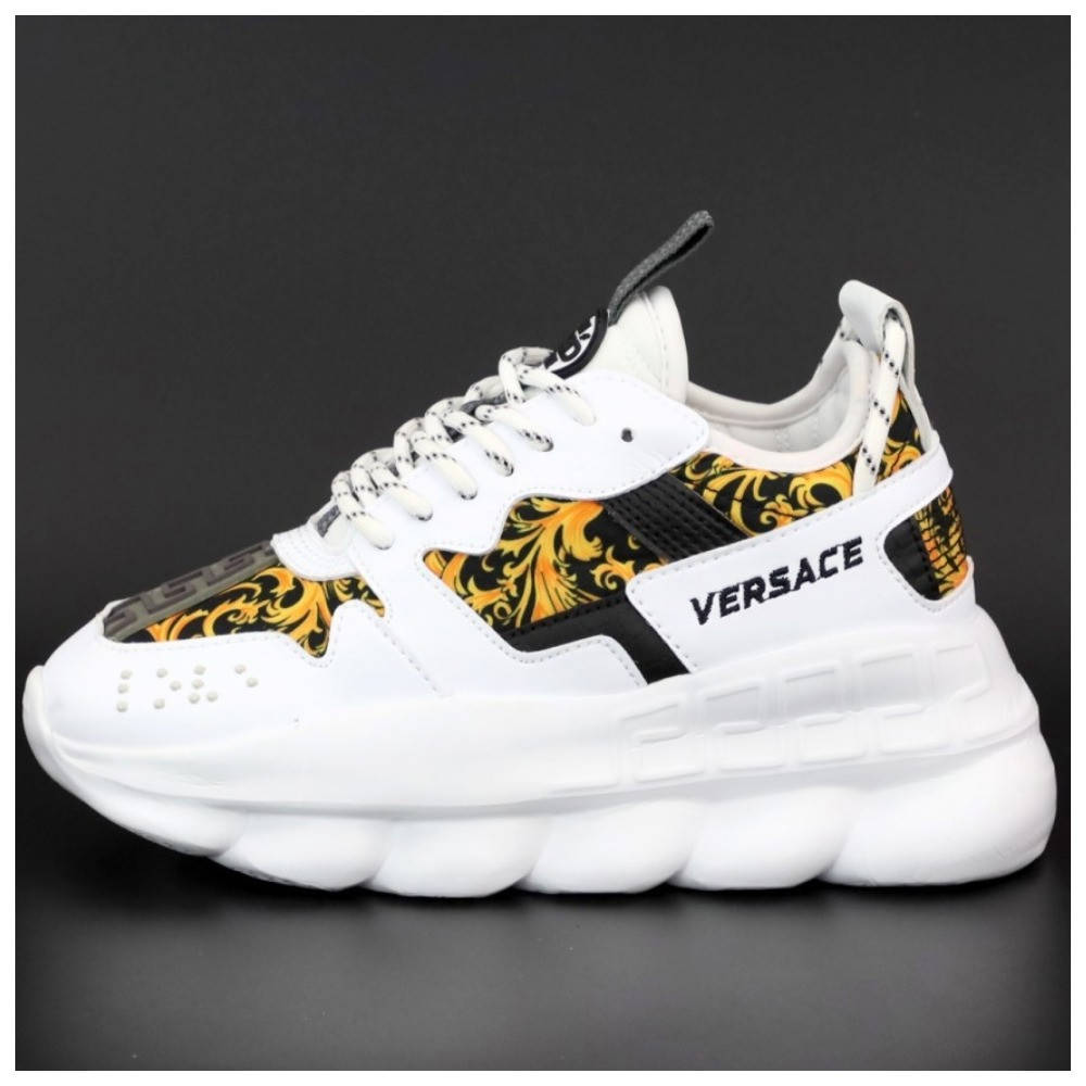 Женские кроссовки Versace Chain Reaction White, белые кроссовки версаче чейн реакшн, Белый
Женские кроссовки Versace Chain Reaction White, белые кроссовки версаче чейн реакшн, Белый