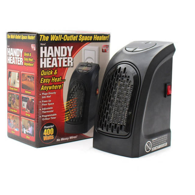 Портативный обогреватель Handy Heater c пультом ДУ (400 вт) с терморегулятором и таймером
Портативный обогреватель Handy Heater c пультом ДУ (400 вт) с терморегулятором и таймером