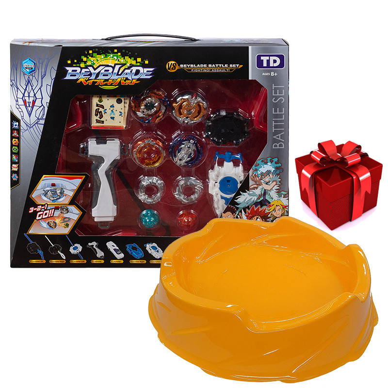 Набор BEYBLADE Battle Set + Арена желтая круглая 
Набор BEYBLADE Battle Set + Арена желтая круглая