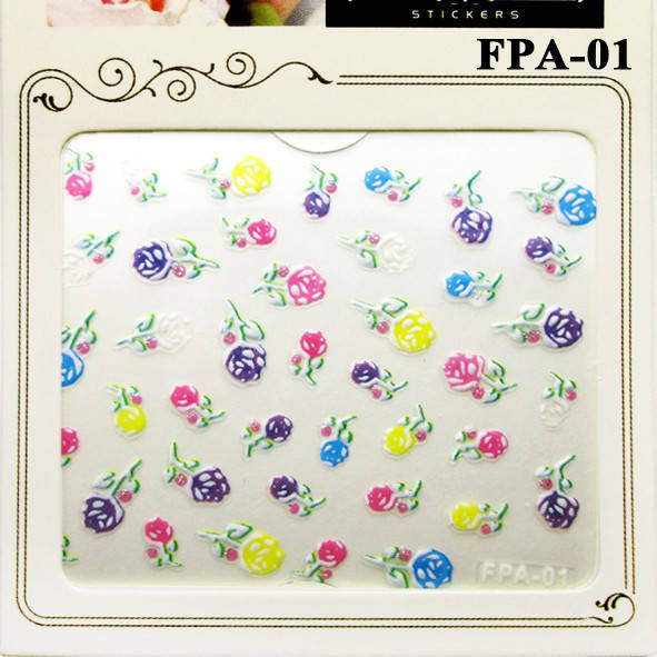 Наклейки для Ногтей Самоклеющиеся 3D Nail Sticrer FPA 001 Разноцветные Цветы, Все для Маникюра и Педикюра, Разные цвета
Наклейки для Ногтей Самоклеющиеся 3D Nail Sticrer FPA 001 Разноцветные Цветы, Все для Маникюра и Педикюра, Разные цвета