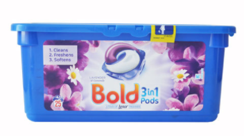 Bold капсулы для стирки Bold 3In1 Pods Lenor lavender and camomile 42 Washes (42шт) Германия
Bold капсулы для стирки Bold 3In1 Pods Lenor lavender and camomile 42 Washes (42шт) Германия