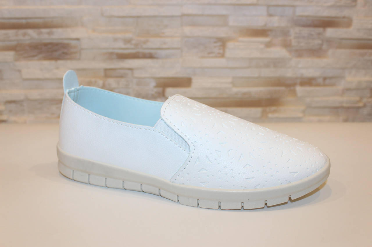 Слипоны женские белые Т1417 39
Слипоны женские белые Т1417 39