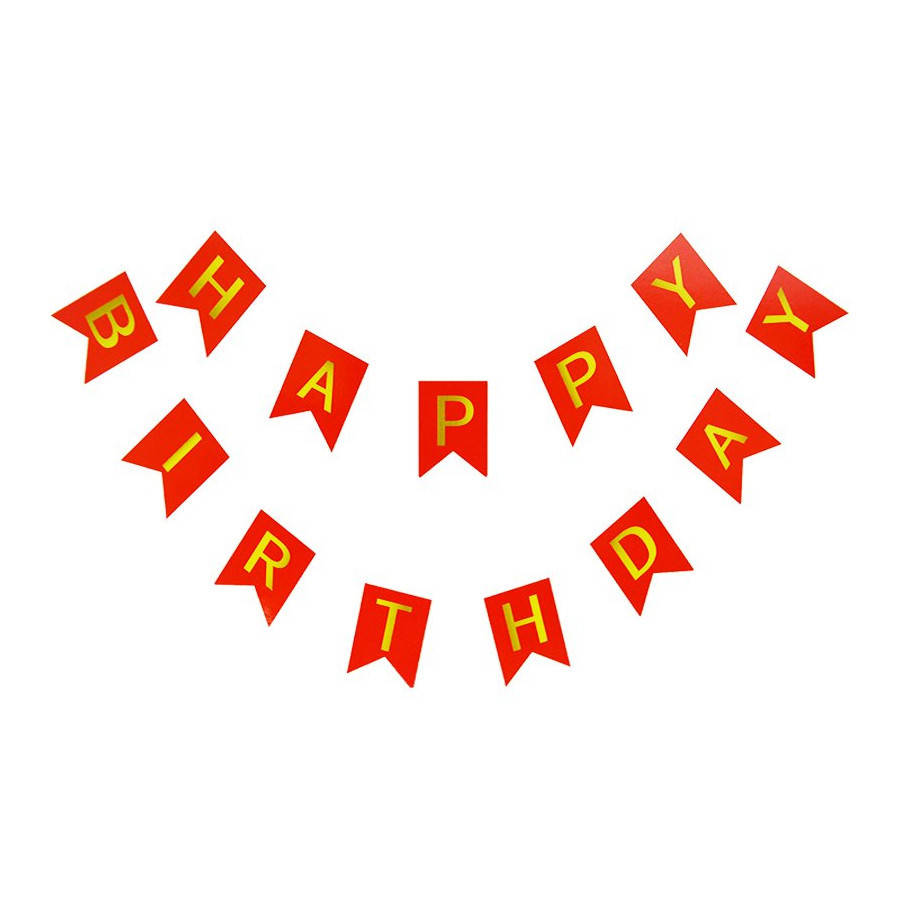 Гирлянда "Happy Birthday", красная
Гирлянда "Happy Birthday", красная