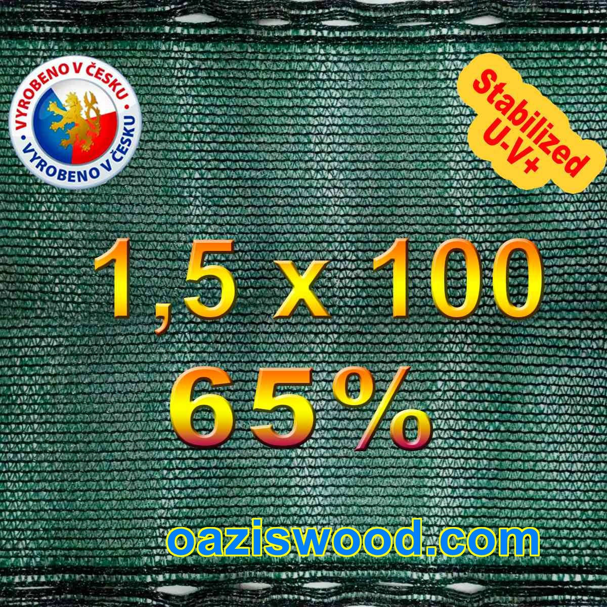 Сетка для затенения, защитная 1.5м*100м 65% маскировочная оптом от 1 рулона Чехия, Зелёный
Сетка для затенения, защитная 1.5м*100м 65% маскировочная оптом от 1 рулона Чехия, Зелёный