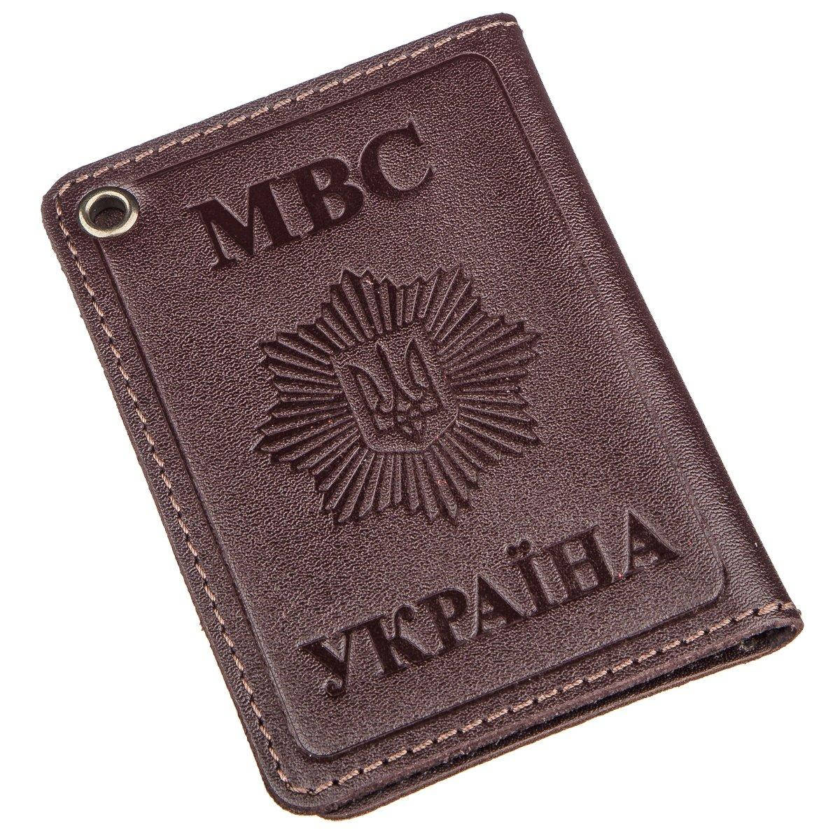 Компактная обложка на документы МВС Украины SHVIGEL 13979 Коричневая, Коричневый
Компактная обложка на документы МВС Украины SHVIGEL 13979 Коричневая, Коричневый