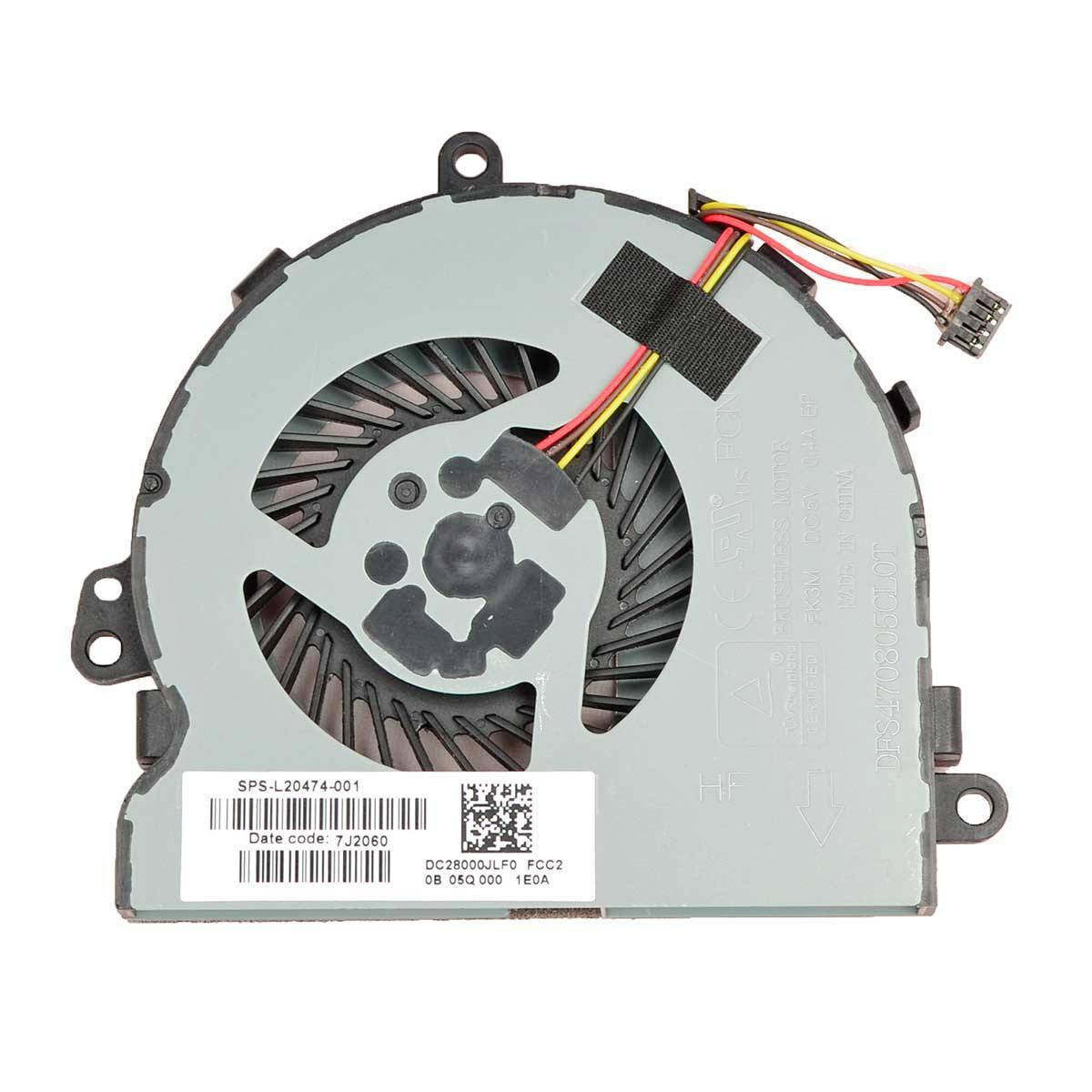 Оригинальный вентилятор кулер FAN для ноутбука HP Pavilion 250 G7, 255 G7, 256 G7 ( L20474-001, DC28000JLF0)
Оригинальный вентилятор кулер FAN для ноутбука HP Pavilion 250 G7, 255 G7, 256 G7 ( L20474-001, DC28000JLF0)