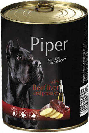 Влажный корм для собак Dolina Noteci Piper Dog с говяжьей печенью и картофелем 400 г (DN-102-300304)
Влажный корм для собак Dolina Noteci Piper Dog с говяжьей печенью и картофелем 400 г (DN-102-300304)