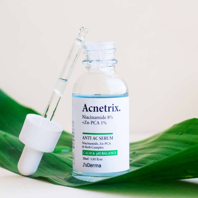 УСПОКАИВАЮЩАЯ СЫВОРОТКА С НИАЦИНАМИДОМ И ЦИНКОМ JS DERMA ANTI AC SERUM ACNETRIX NIACINAMIDE 8% ZN-PCA 1%
УСПОКАИВАЮЩАЯ СЫВОРОТКА С НИАЦИНАМИДОМ И ЦИНКОМ JS DERMA ANTI AC SERUM ACNETRIX NIACINAMIDE 8% ZN-PCA 1%