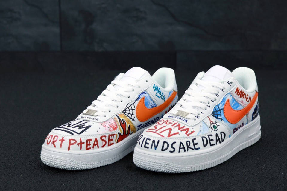 Мужские кроссовки Air Force 1 Low Pauly x Vlone Pop, Эир Форс Влон поп белые с оранжевым, Разные цвета
Мужские кроссовки Air Force 1 Low Pauly x Vlone Pop, Эир Форс Влон поп белые с оранжевым, Разные цвета