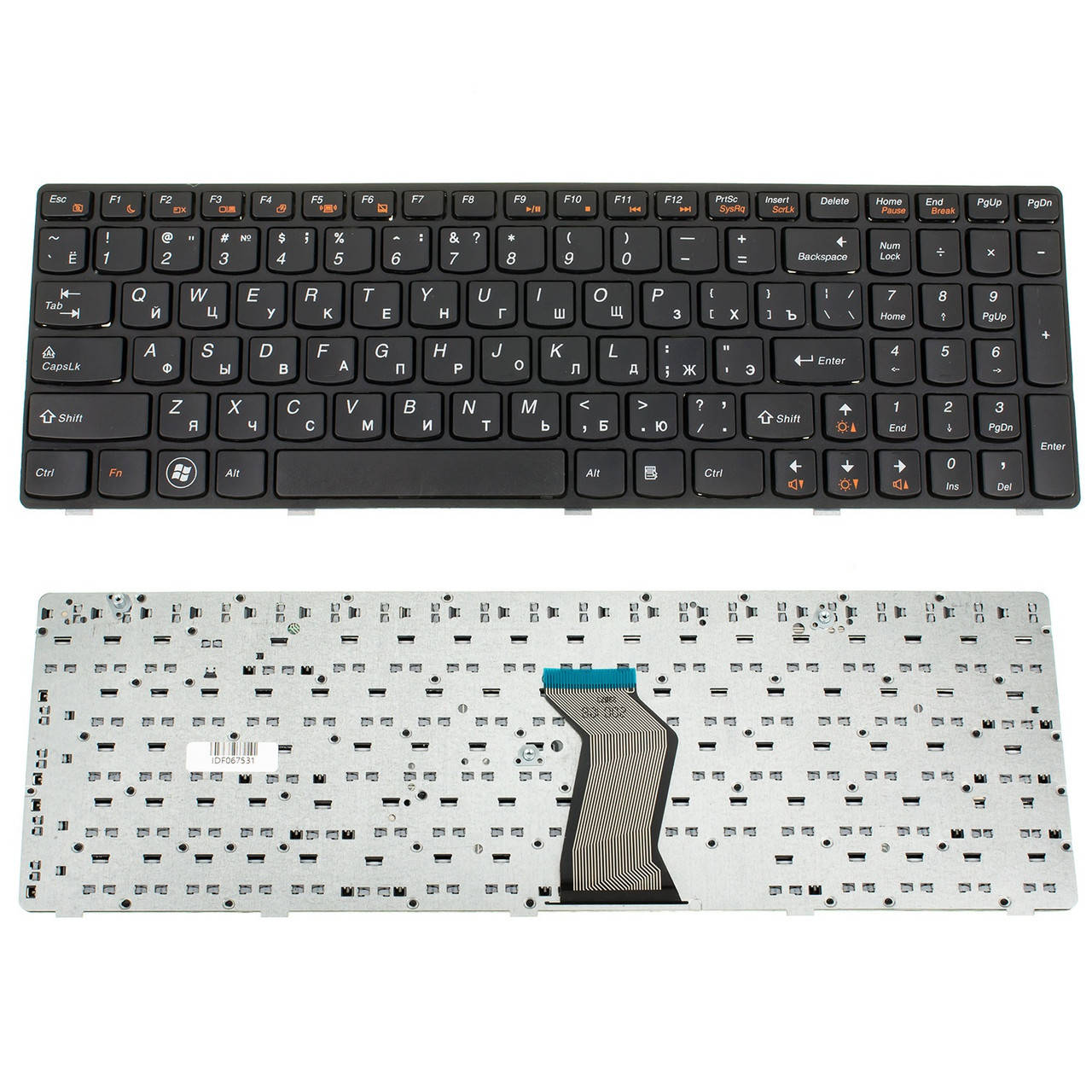 Клавиатура для ноутбука LENOVO (G580, G585, N580, N585, Z580, Z585) rus, black, black frame, Черный
Клавиатура для ноутбука LENOVO (G580, G585, N580, N585, Z580, Z585) rus, black, black frame, Черный