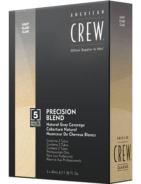 Система маскировки седых волос American Crew для мужчин (уровень 7-8) Precision Blend Light 3х40мл.
Система маскировки седых волос American Crew для мужчин (уровень 7-8) Precision Blend Light 3х40мл.