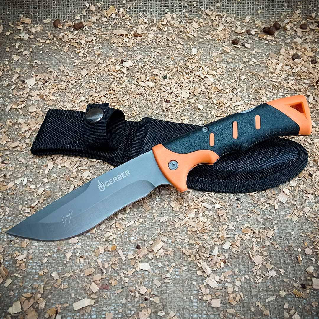 Туристический нож Gerber 28BG Fixed в нейлоновых ножнах нож охоты рыбалки нож выживание цельнометаллический, Серый
Туристический нож Gerber 28BG Fixed в нейлоновых ножнах нож охоты рыбалки нож выживание цельнометаллический, Серый
