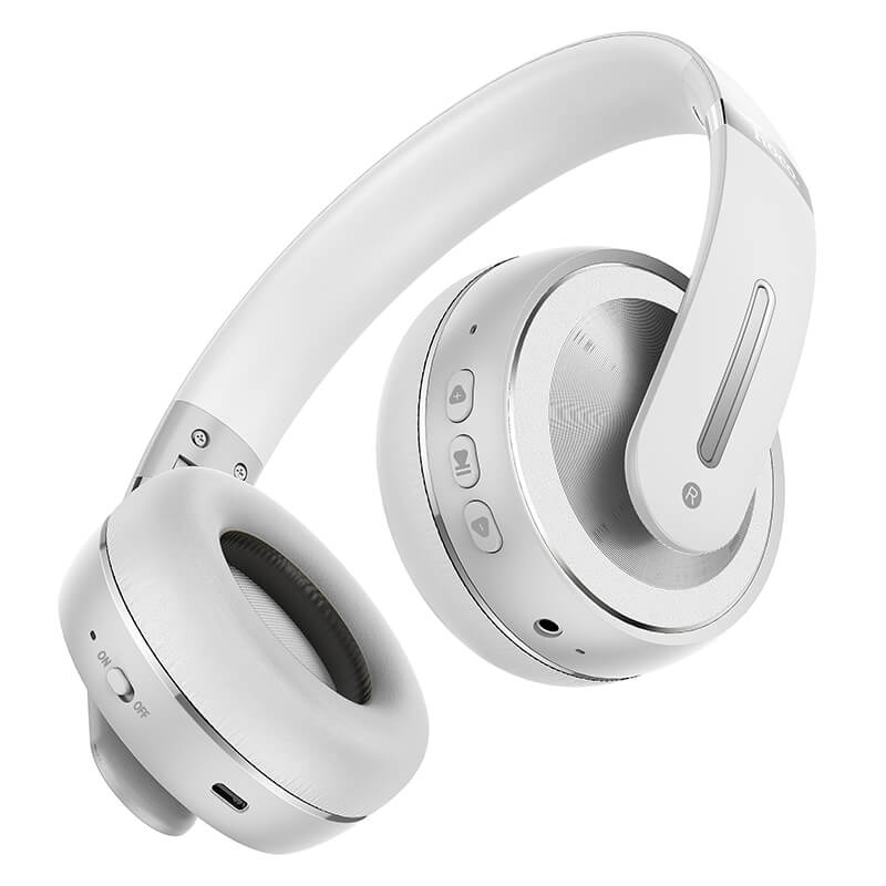 Беспроводные наушники Bluetooth накладные полноразмерные с микрофоном Hoco W34 |BT5.0 AUX Type-C 12H| Белый
Беспроводные наушники Bluetooth накладные полноразмерные с микрофоном Hoco W34 |BT5.0 AUX Type-C 12H| Белый