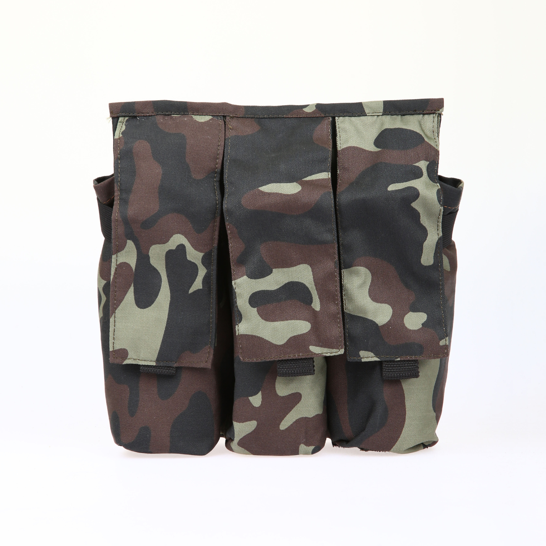 Подсумок 3 отделение +карман камуфляж
Подсумок 3 отделение +карман камуфляж