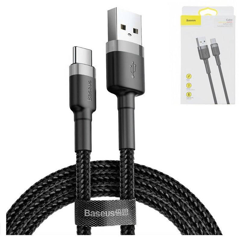 USB дата-кабель Baseus, USB тип-C, USB тип-A, 100 см, в нейлоновому обплетенні, чорний, 3 A, #CATKLF-BG1, Черный
USB дата-кабель Baseus, USB тип-C, USB тип-A, 100 см, в нейлоновому обплетенні, чорний, 3 A, #CATKLF-BG1, Черный