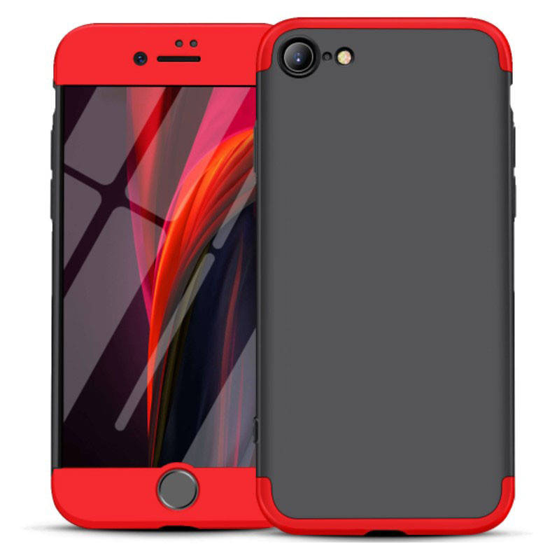 Чехол GKK для Apple iPhone SE 2020 защита 360 градусов (Разные цвета) Пластик, Черно-красный
Чехол GKK для Apple iPhone SE 2020 защита 360 градусов (Разные цвета) Пластик, Черно-красный