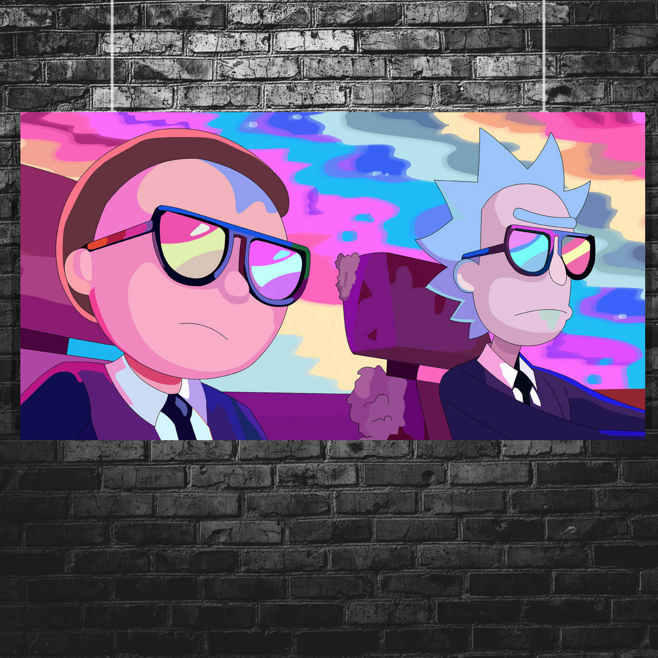 Постер "Rick and Morty, Рик Санчес и Морти Смит, клип Run The Jewels". Размер 60x30см (A2). Глянцевая бумага
Постер "Rick and Morty, Рик Санчес и Морти Смит, клип Run The Jewels". Размер 60x30см (A2). Глянцевая бумага