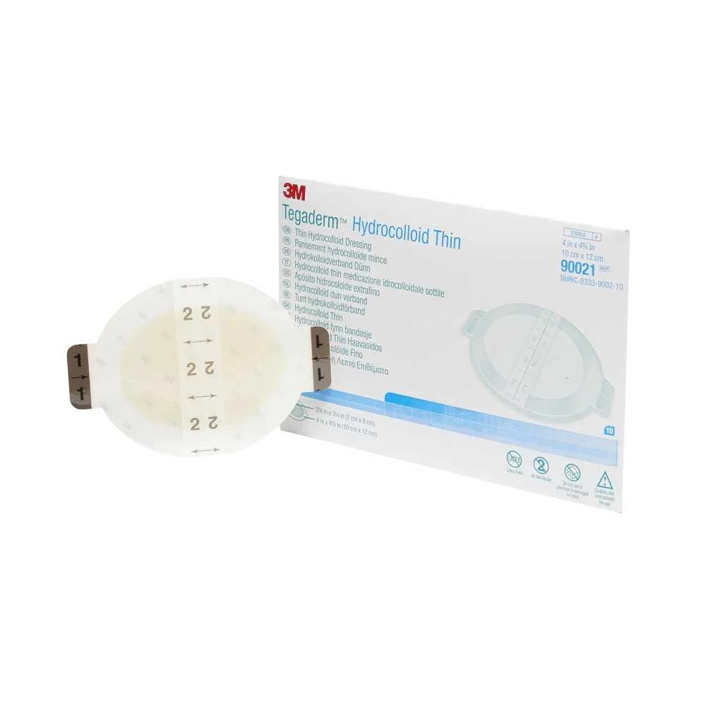Tegaderm Hydrocolloid Thin 7x9см - Гидроколлоидная повязка тонкая, овал с адгезивным краем
Tegaderm Hydrocolloid Thin 7x9см - Гидроколлоидная повязка тонкая, овал с адгезивным краем