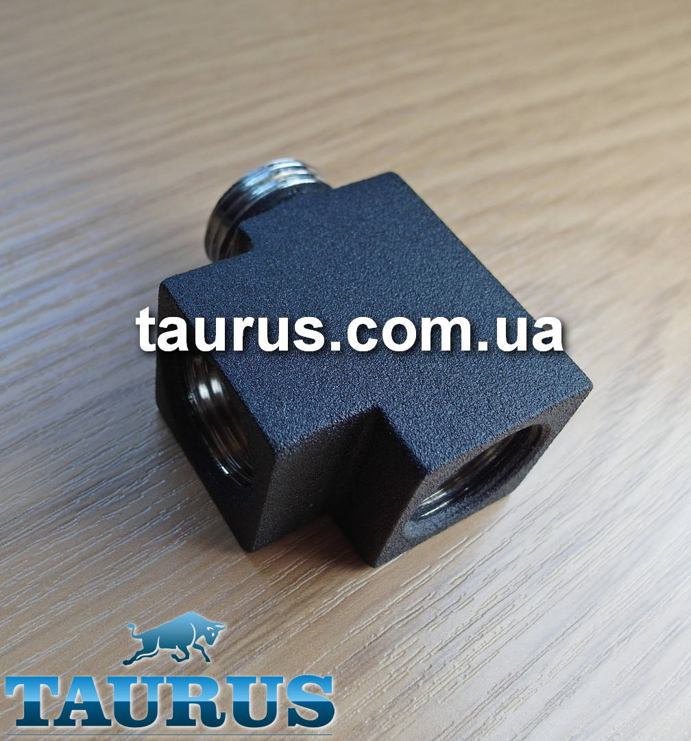 Черный квадратный тройник PREMIUM CUBE BLACK 1/2" c уплотнительным кольцом для полотенцесушителей, Италия
Черный квадратный тройник PREMIUM CUBE BLACK 1/2" c уплотнительным кольцом для полотенцесушителей, Италия