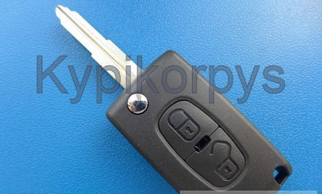 Peugeot (Пежо) 4007 выкидной ключ (корпус) 2 - кнопки
Peugeot (Пежо) 4007 выкидной ключ (корпус) 2 - кнопки