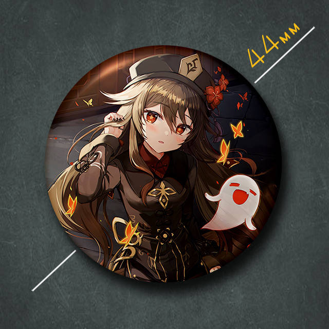 "Ху Тао (Геншин / Genshin)" значок круглый на булавке Ø44 мм
"Ху Тао (Геншин / Genshin)" значок круглый на булавке Ø44 мм