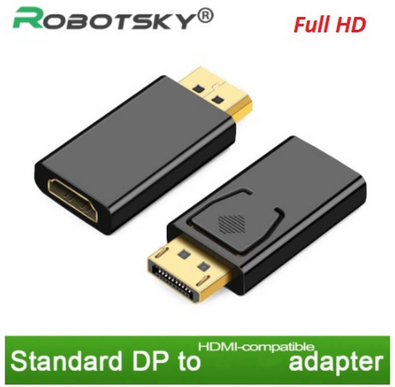 Конвертер DisplayPort DP - HDMI 1080p 60Hz DisplayPort переходник Адаптер Full HD, Черный
Конвертер DisplayPort DP - HDMI 1080p 60Hz DisplayPort переходник Адаптер Full HD, Черный