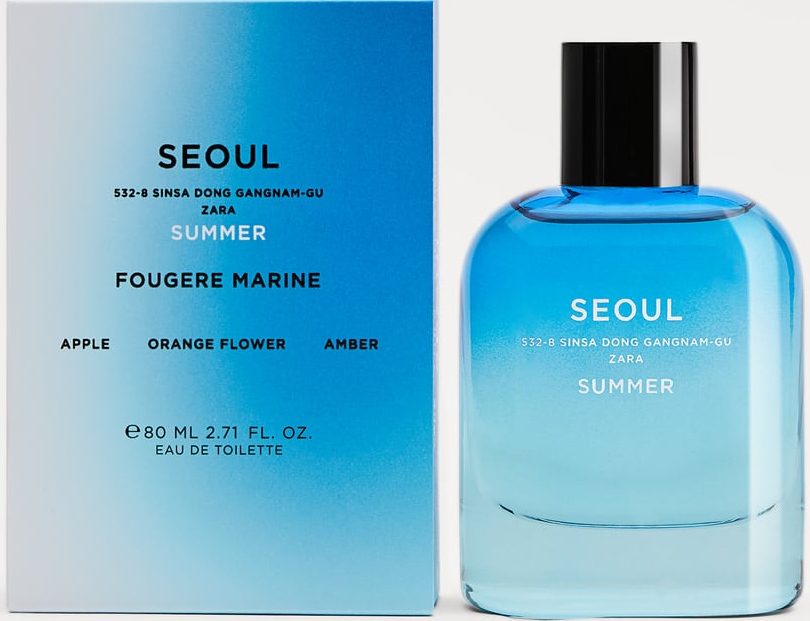 ZARA Seoul Summer 80 ml туалетна вода чоловіча новий дизайн! (оригінал оригінал Іспанія)
ZARA Seoul Summer 80 ml туалетна вода чоловіча новий дизайн! (оригінал оригінал Іспанія)
