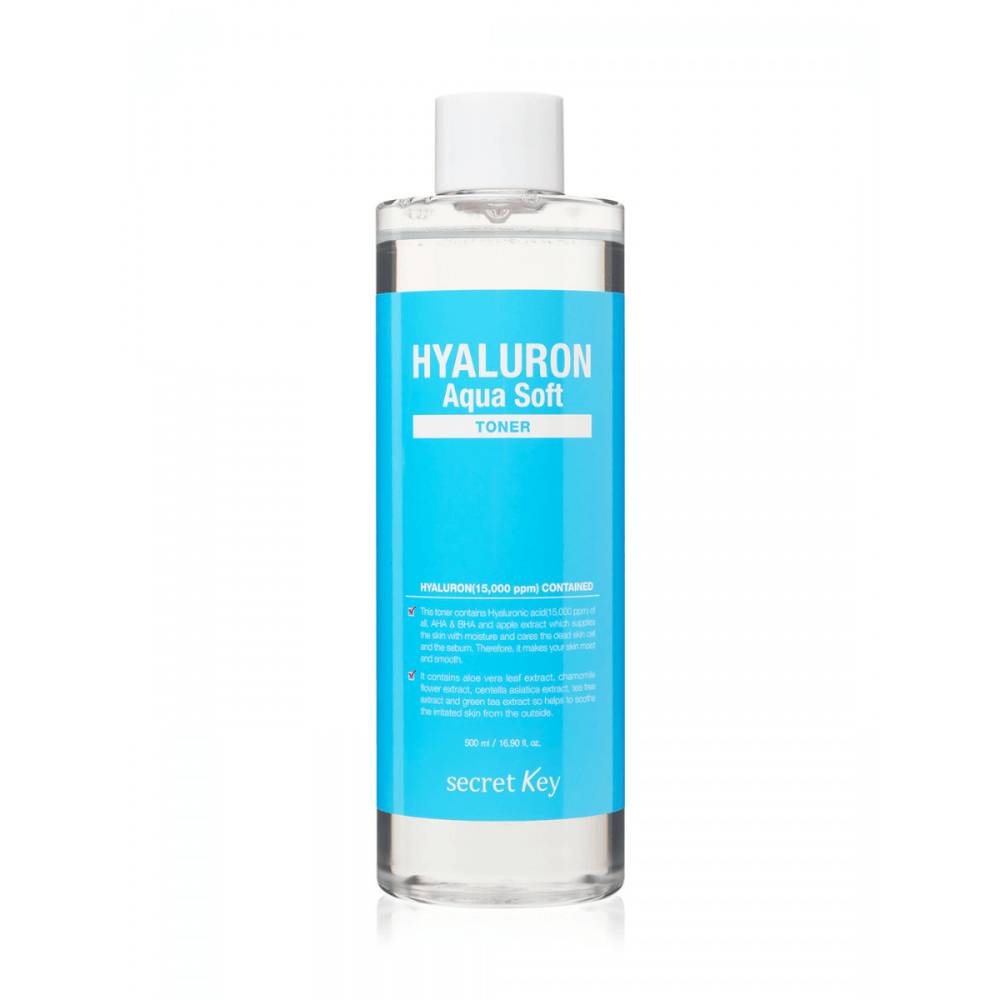 Увлажняющий тоник с гиалуроновой кислотой SECRET KEY Hyaluron Soft Micro-Peel Toner, 500 мл
Увлажняющий тоник с гиалуроновой кислотой SECRET KEY Hyaluron Soft Micro-Peel Toner, 500 мл