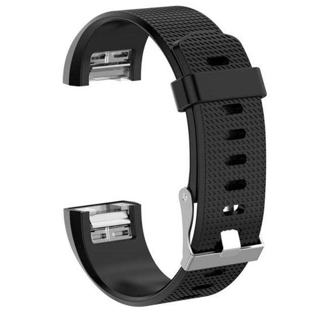 Силиконовый ремешок Primolux для фитнес браслета Fitbit Charge 2 - Black S 
Силиконовый ремешок Primolux для фитнес браслета Fitbit Charge 2 - Black S