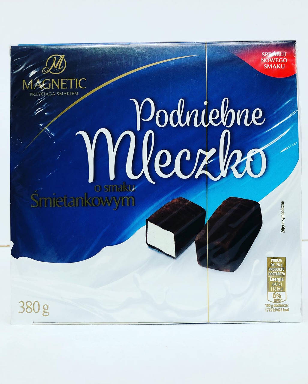 Конфеты Magnetic Podniebne Mleczko Smietankowym 380г Польша
Конфеты Magnetic Podniebne Mleczko Smietankowym 380г Польша