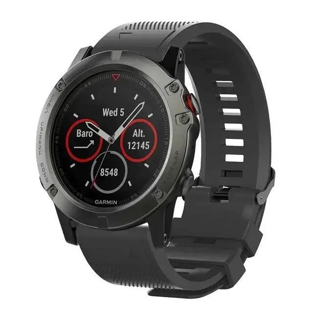 Ремешок Garmin Forerunner 935 / 945 / Fenix 5 / 5 Plus / 6 / 6Pro / Fenix 7 QuickFit (черный)
Ремешок Garmin Forerunner 935 / 945 / Fenix 5 / 5 Plus / 6 / 6Pro / Fenix 7 QuickFit (черный)