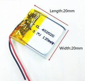 Аккумулятор 402020 3.7V 120mAh Литий-Полимер Батарея для MP3 Плеера GPS Видеорегистратора
Аккумулятор 402020 3.7V 120mAh Литий-Полимер Батарея для MP3 Плеера GPS Видеорегистратора