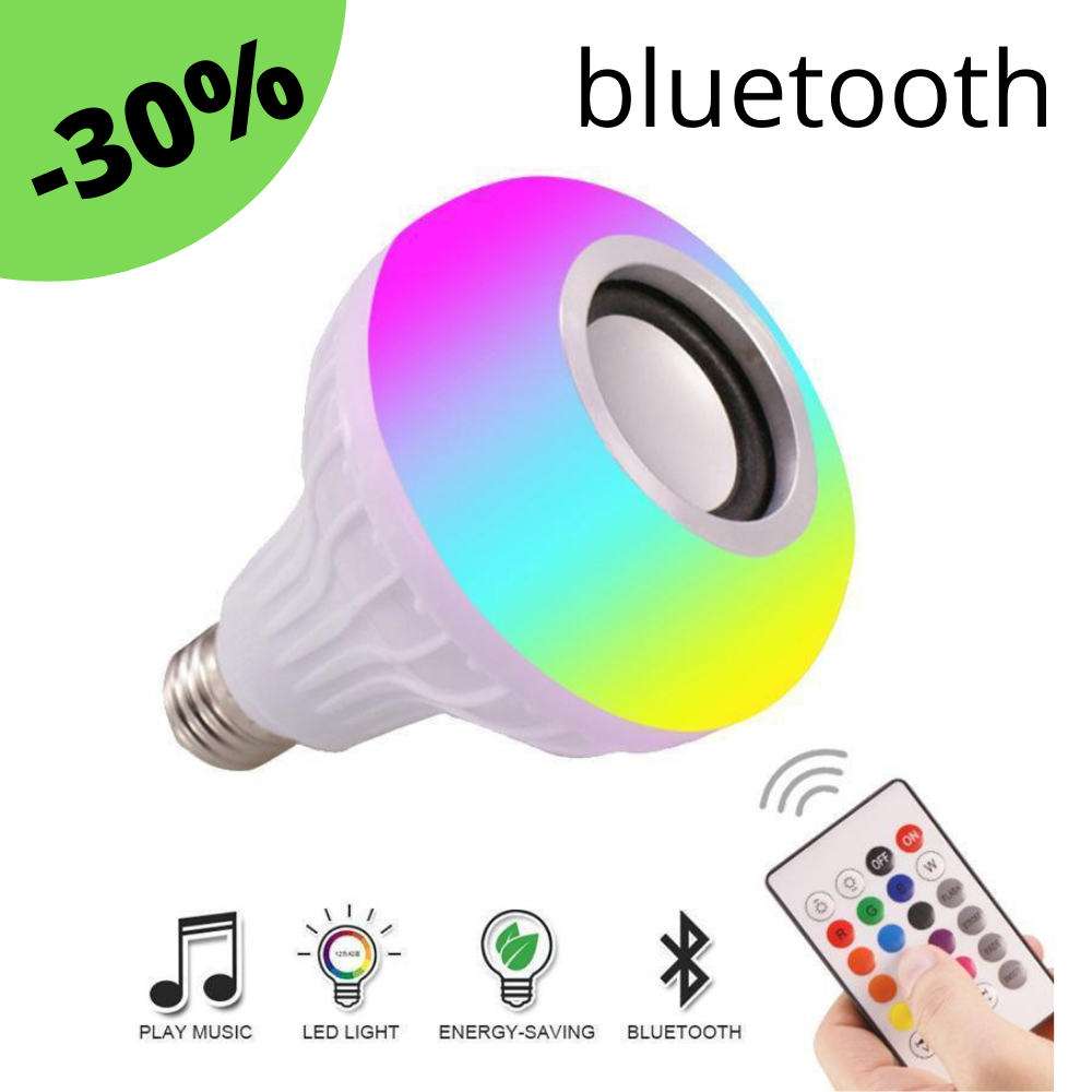 Диско лампочка с динамиком и пультом ДУ Buble Lamp RD-5005 лампа с колонкой праздничное освещение Shopolife
Диско лампочка с динамиком и пультом ДУ Buble Lamp RD-5005 лампа с колонкой праздничное освещение Shopolife