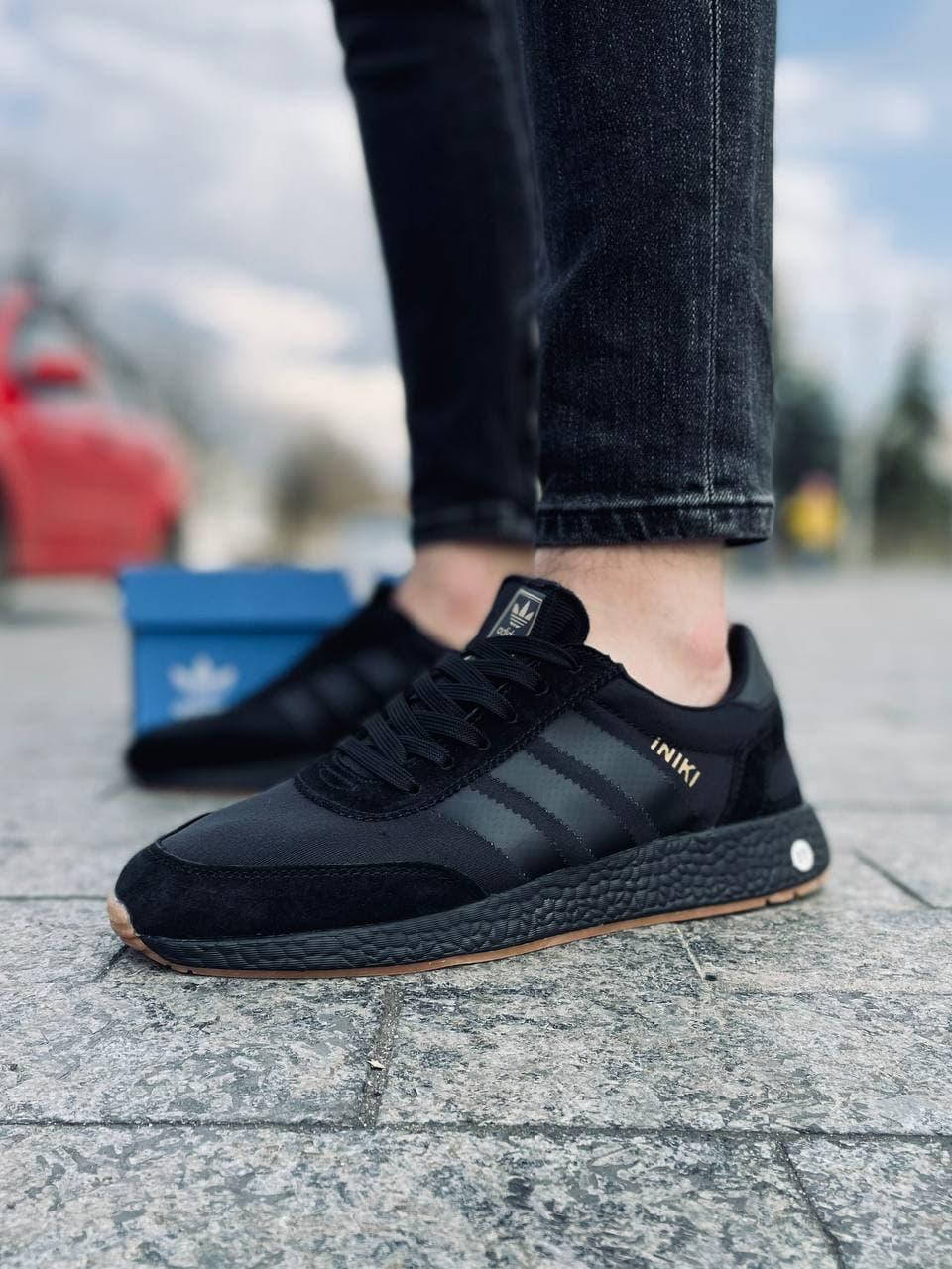 Adidas Iniki черные мужские демисезонные кроссовки. Лето/осень/весна, мужские замшевые кроссовки. 46, Черный
Adidas Iniki черные мужские демисезонные кроссовки. Лето/осень/весна, мужские замшевые кроссовки. 46, Черный