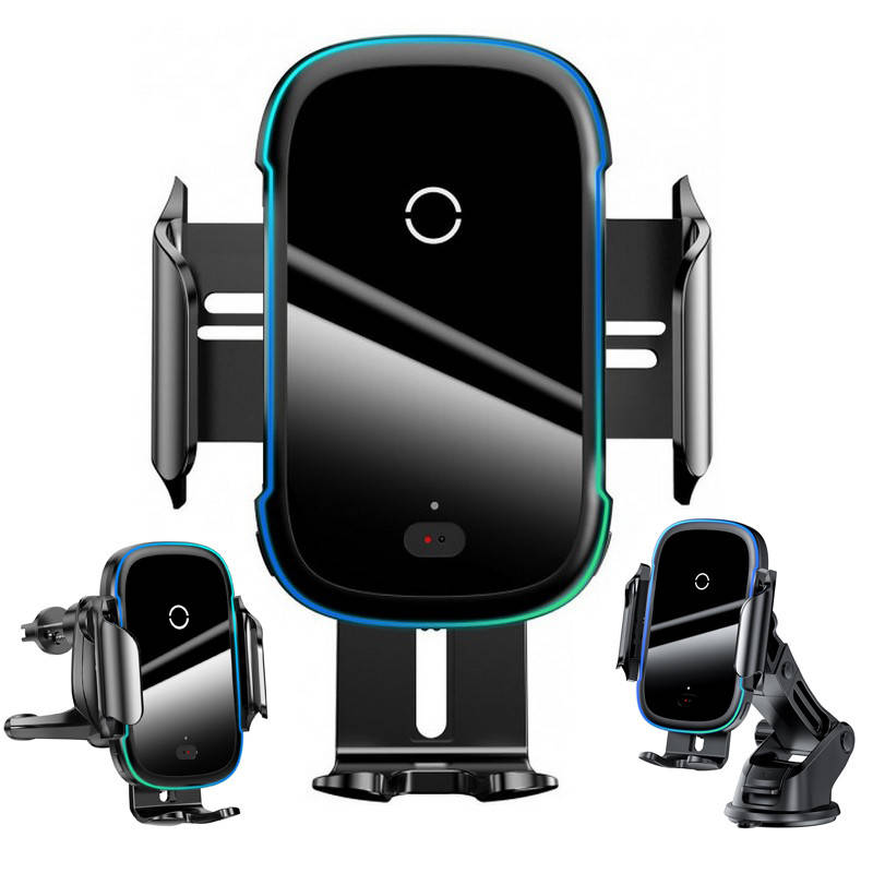Автодержатель с беспроводной зарядкой Baseus Wireless Charger Baseus Light Electric 15W - Black (WXHW03-01), Черный
Автодержатель с беспроводной зарядкой Baseus Wireless Charger Baseus Light Electric 15W - Black (WXHW03-01), Черный