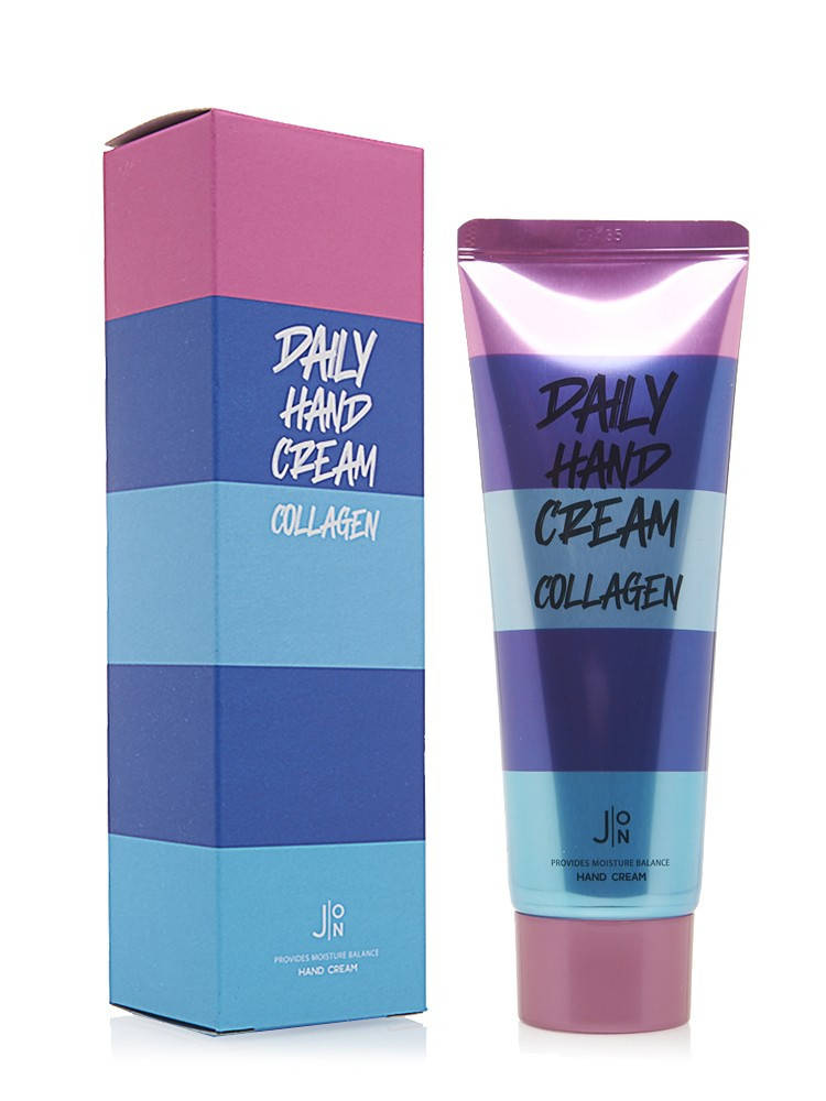 Крем для рук антивозрастной с коллагеном J:ON Daily Hand Cream Collagen 100 ml 
Крем для рук антивозрастной с коллагеном J:ON Daily Hand Cream Collagen 100 ml