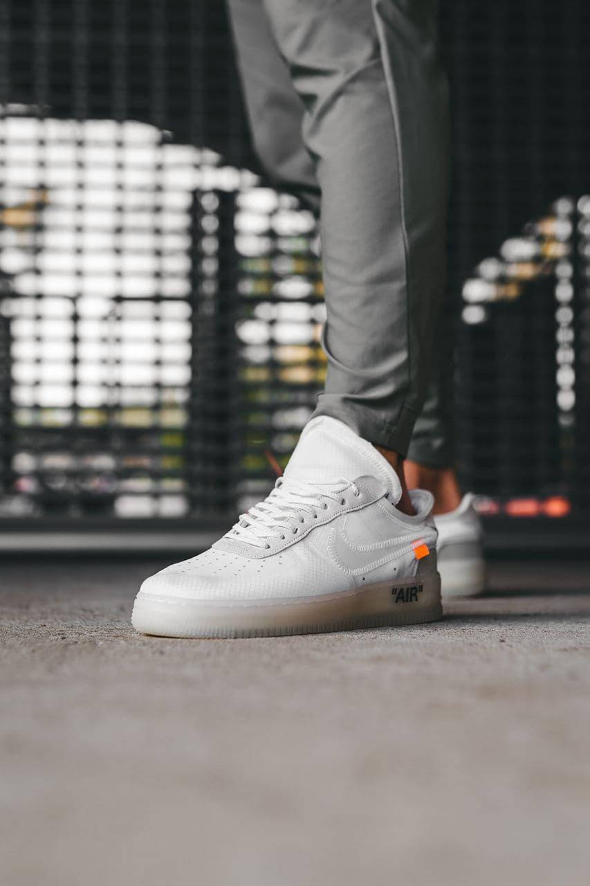 Мужские кроссовки Nike Air Force 1 Off-White Black White / Найк Аир Форс белые 43, Белый
Мужские кроссовки Nike Air Force 1 Off-White Black White / Найк Аир Форс белые 43, Белый