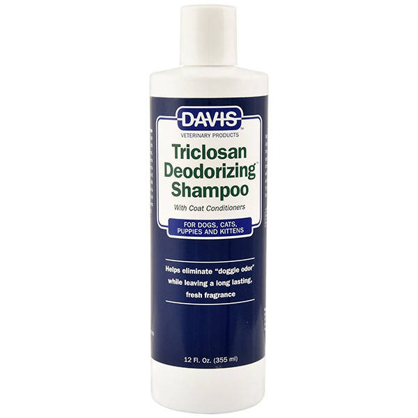 Davis Triclosan Deodorizing Shampoo дезодорирующий шампунь с триклозаном для собак, котов 355 мл
Davis Triclosan Deodorizing Shampoo дезодорирующий шампунь с триклозаном для собак, котов 355 мл