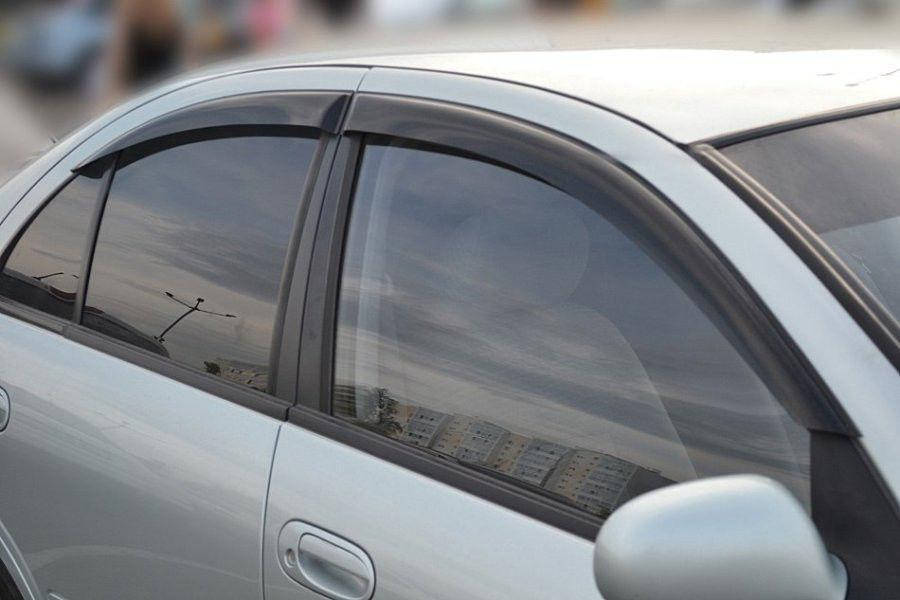 Дефлекторы окон (ветровики) Nissan Almera N16 sedan 2000-2006, ANV - Cobra Tuning, N10106
Дефлекторы окон (ветровики) Nissan Almera N16 sedan 2000-2006, ANV - Cobra Tuning, N10106