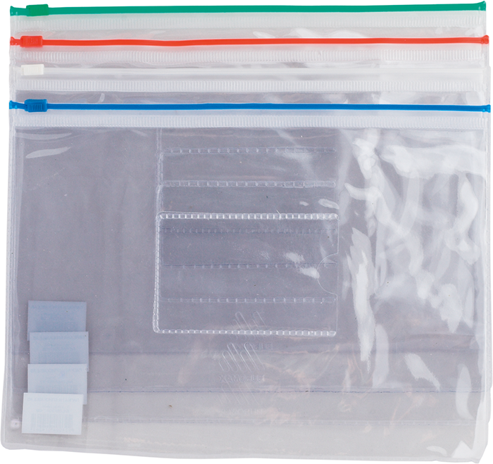 Папка - конверт на молнии zip-lock, А5, глянцевый прозрачный пластик, цветная, ассорти BM.3947-99
Папка - конверт на молнии zip-lock, А5, глянцевый прозрачный пластик, цветная, ассорти BM.3947-99
